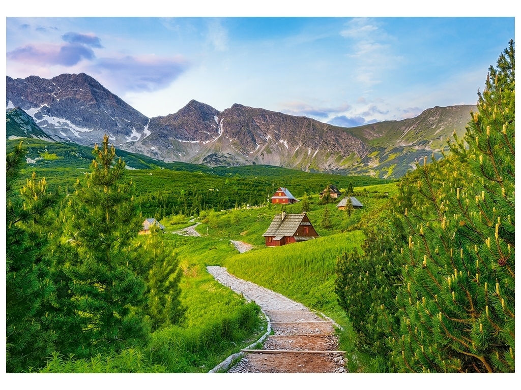 Пазли Trail in Tatras, Польща, 500 елементів, Castorland B-53582