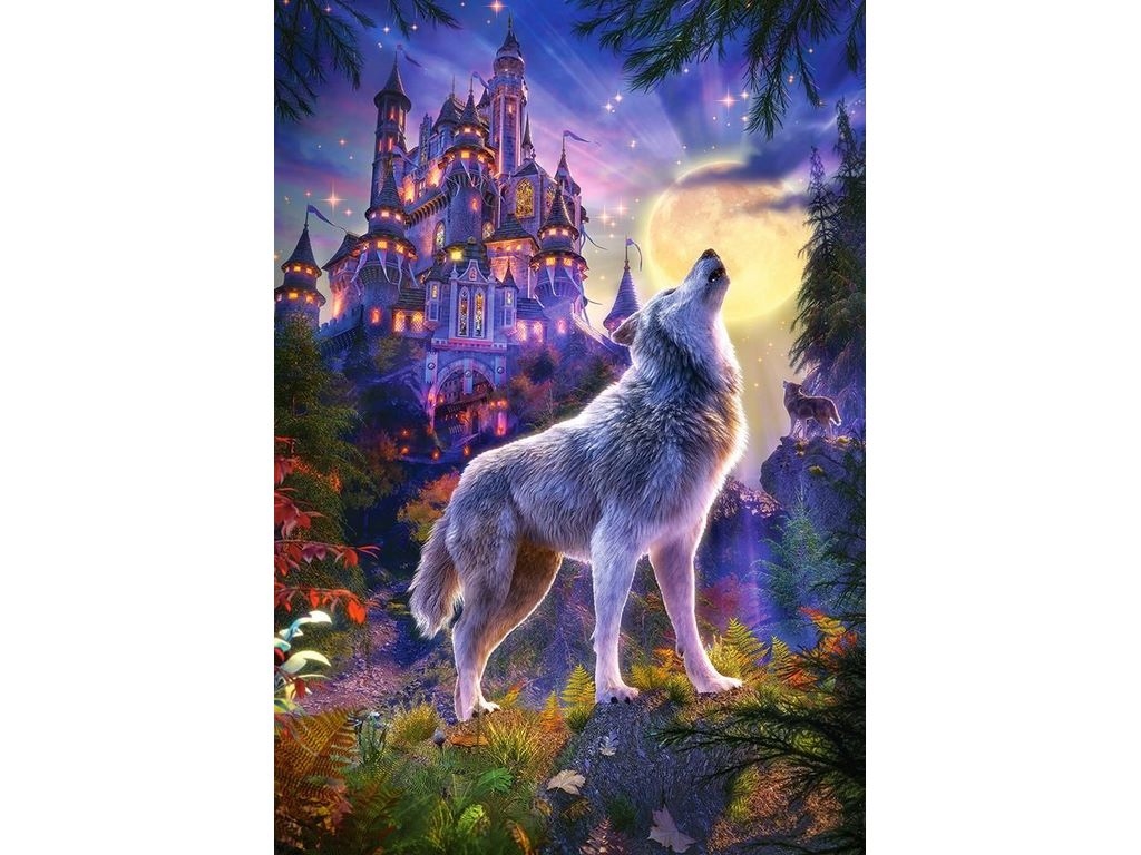 Пазлы Волчий замок, 1000 элементов, Castorland