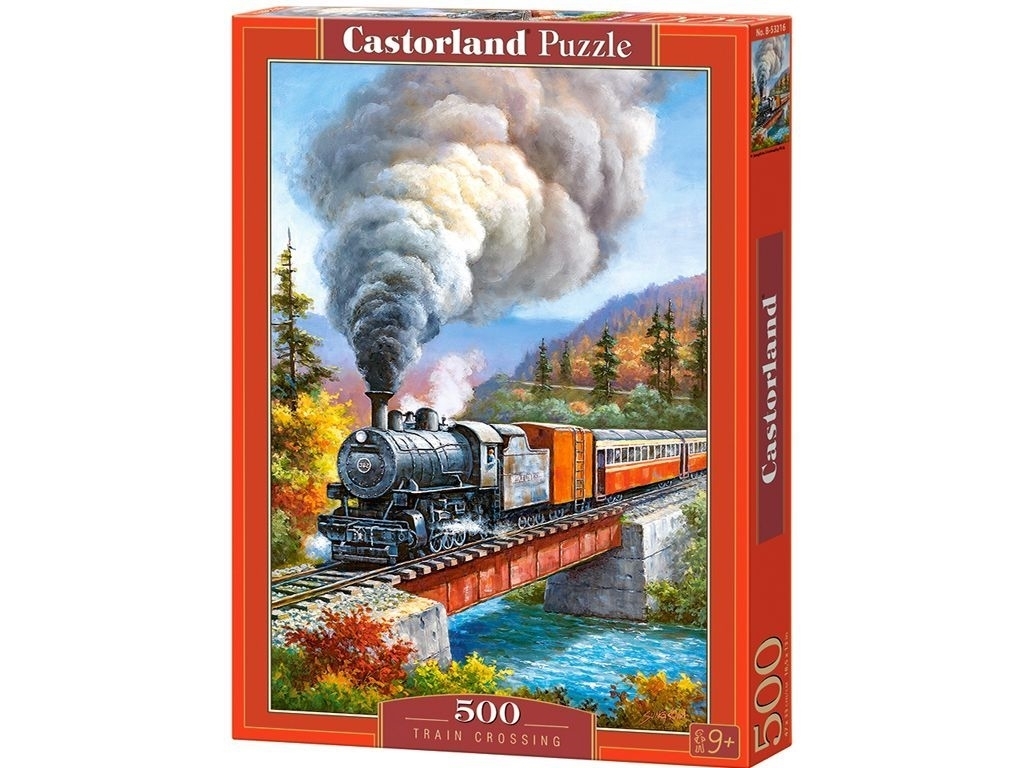 Пазли Залізниця 500 елементів, Castorland B-53216