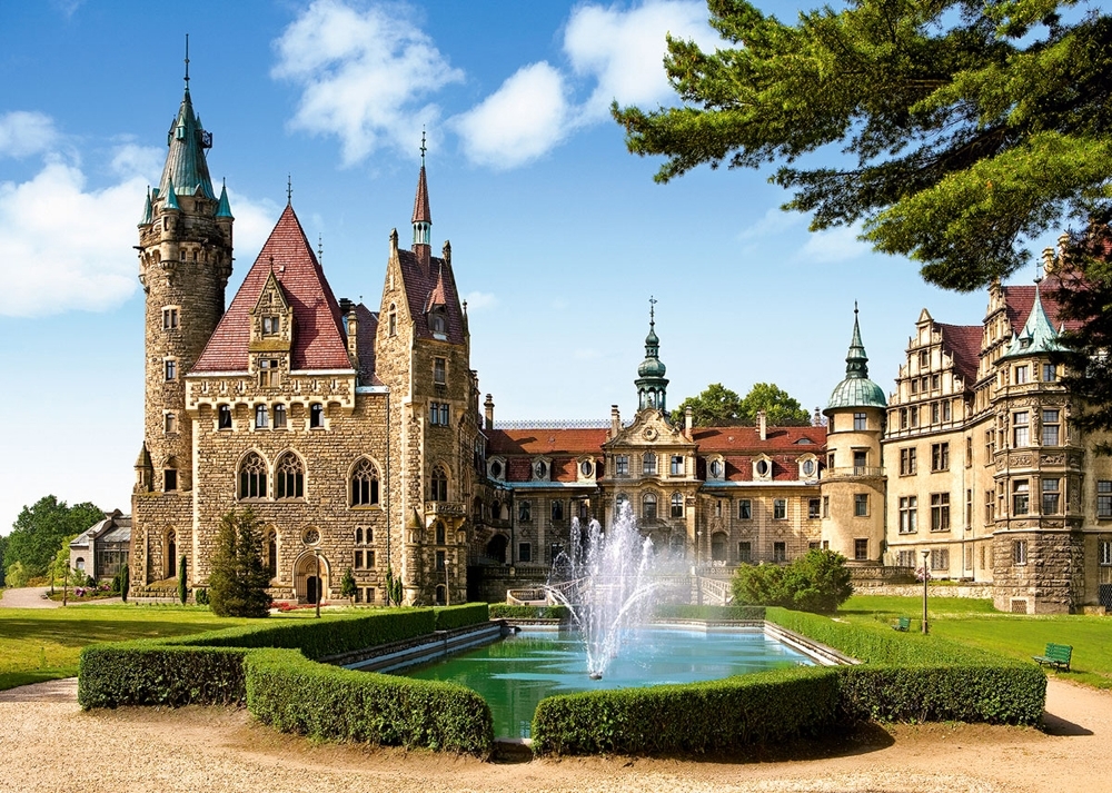 Пазлы Замок Польша, 1500 элементов, Castorland
