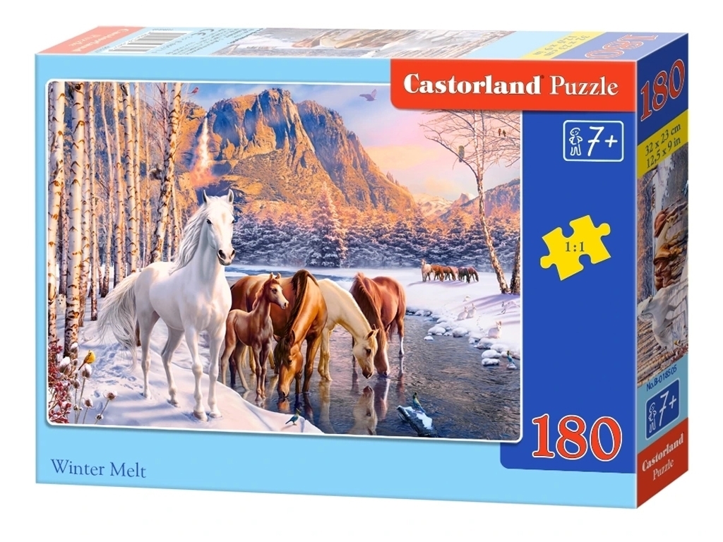 Пазлы Зима отступает, 180 элементов, Castorland B-018505