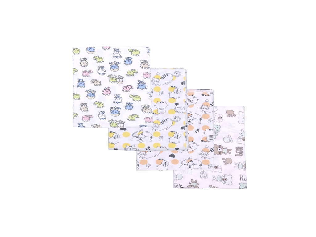 Пелюшка дитяча для хлопчика, фланель 100% бавовна 80×110 см, П-4, Татошка