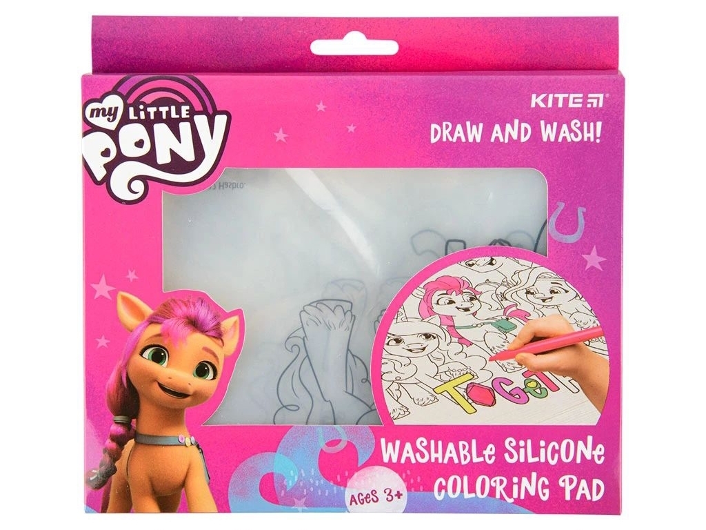 Подкладка раскраска силиконовая My Little Pony 30х40см, Kite