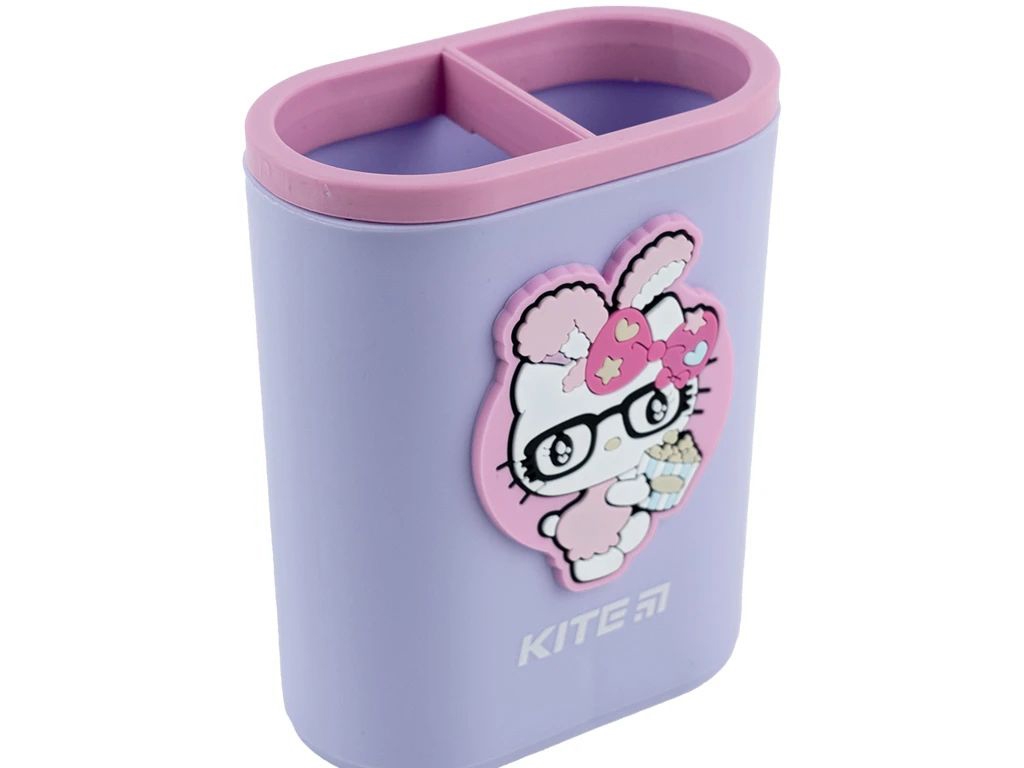 Подставка для ручек овальная пластиковая Hello Kitty, Kite