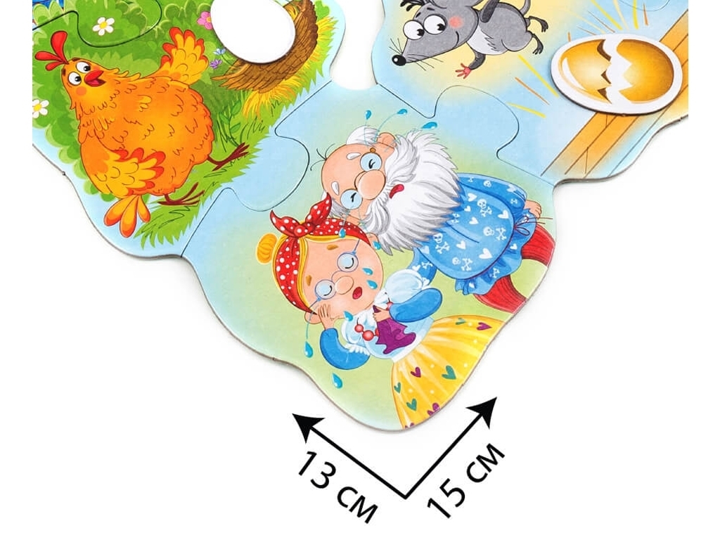 Подорож по казці Курочка Ряба, Vladi Toys