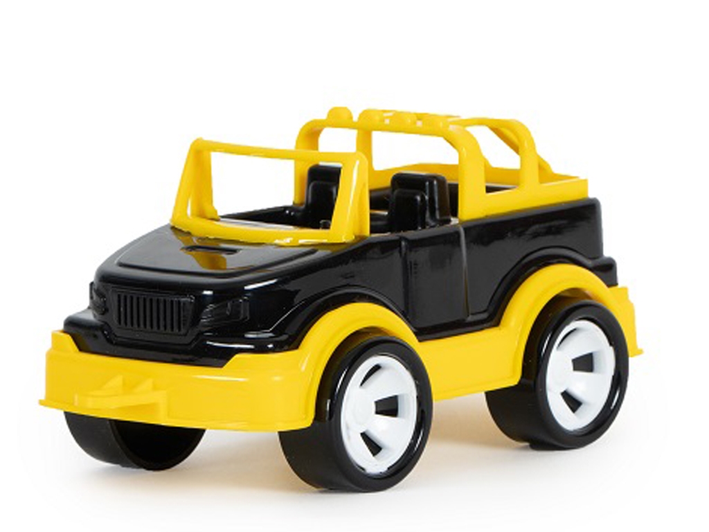 Машинка инерционная Mini Matik внедорожник 002/1, 13,5 см, движущиеся колеса, Bamsic