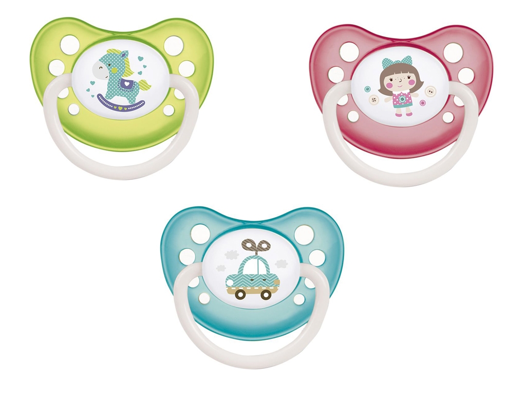 Пустышка анатомическая Toys, латекс, 18+ мес, 23-261, Canpol Babies