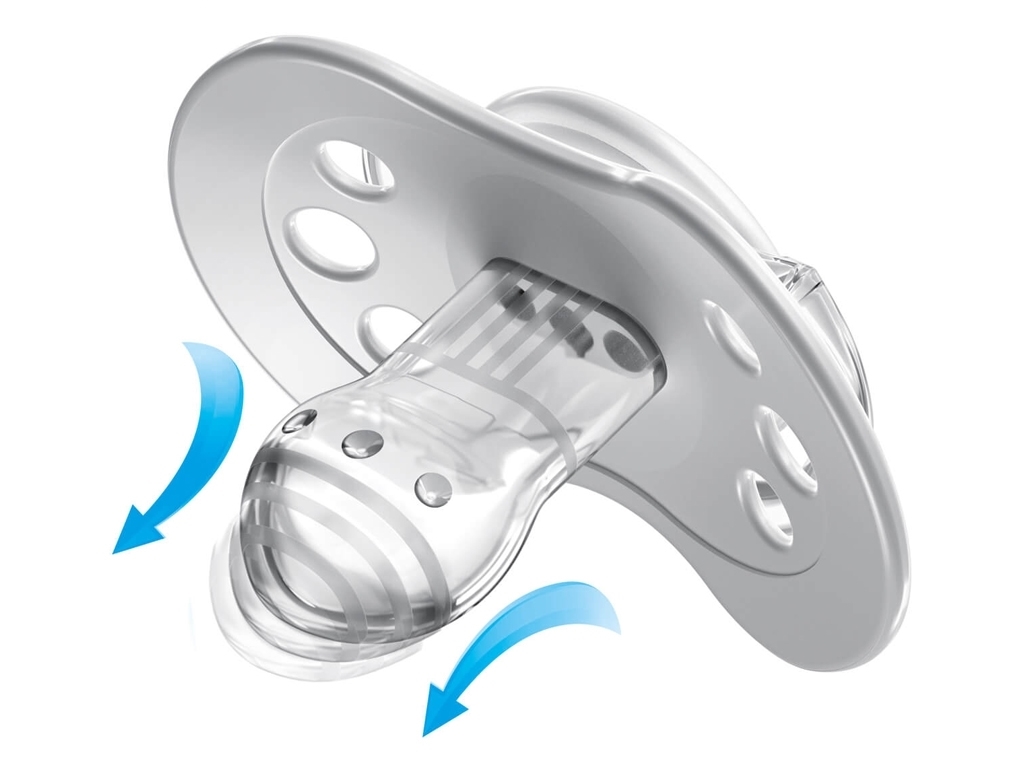 Пустушка силіконова Botanic Boy, силікон, 3-6 міс., 22/870boy, LOVI