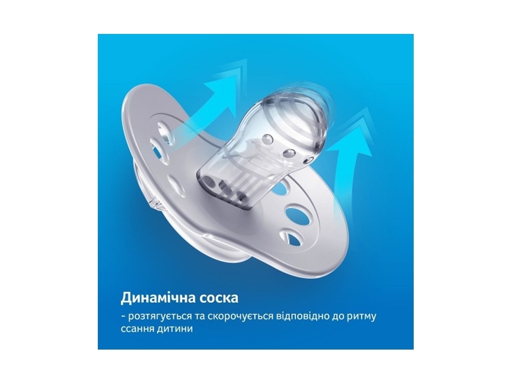 Пустушка силіконова динамічна 3-6 місяців 2 шт. Wild Soul Boy, 22/883boy, LOVI