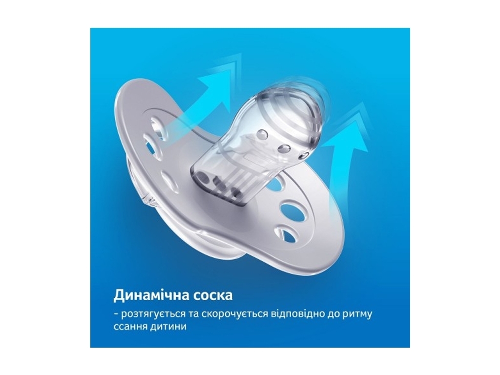 Пустушка силіконова динамічна Wild Soul Boy, 6-18 міс, 22/884boy, LOVI