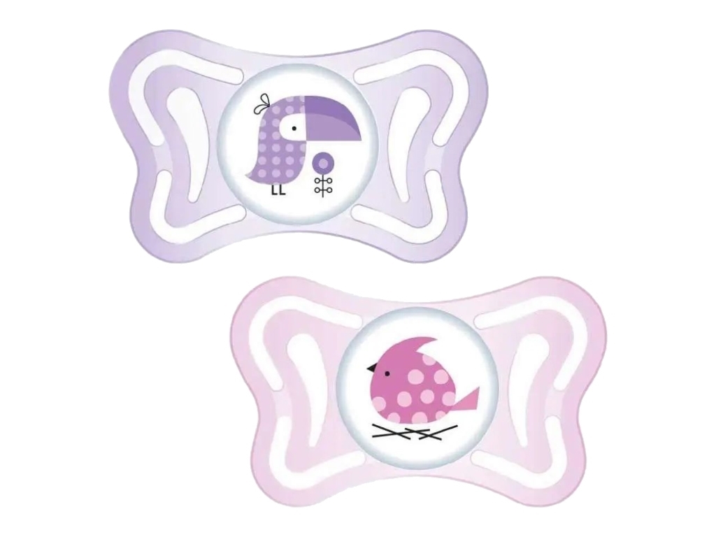 Пустушка силіконова Physio Light 2 шт, Chicco