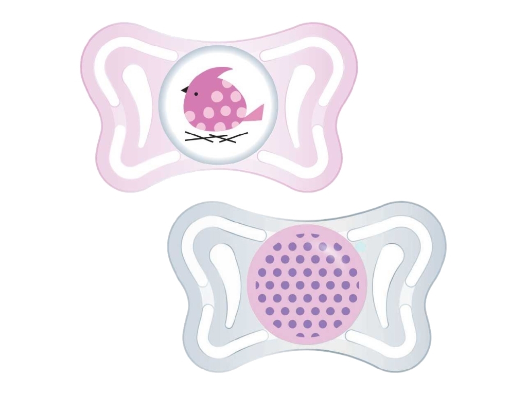 Пустушка силіконова Physio Light 2 шт, Chicco