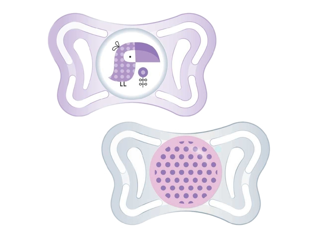 Пустушка силіконова Physio Light 2 шт, Chicco