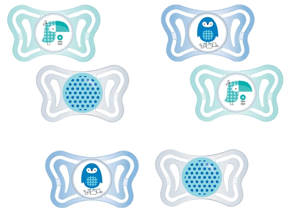 Пустушка силіконова Physio Light 2 шт, Chicco