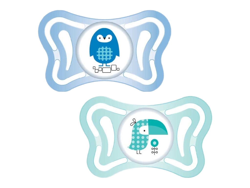 Пустушка силіконова Physio Light 2 шт, Chicco