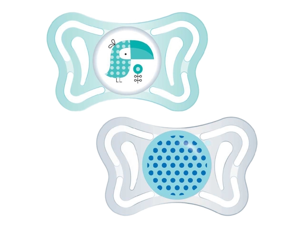 Пустушка силіконова Physio Light 2 шт, Chicco