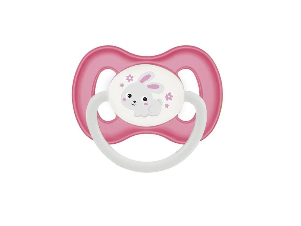 Пустушка симетрична Bunny & Company, 0-6 міс, 23-268_pin, Canpol Babies