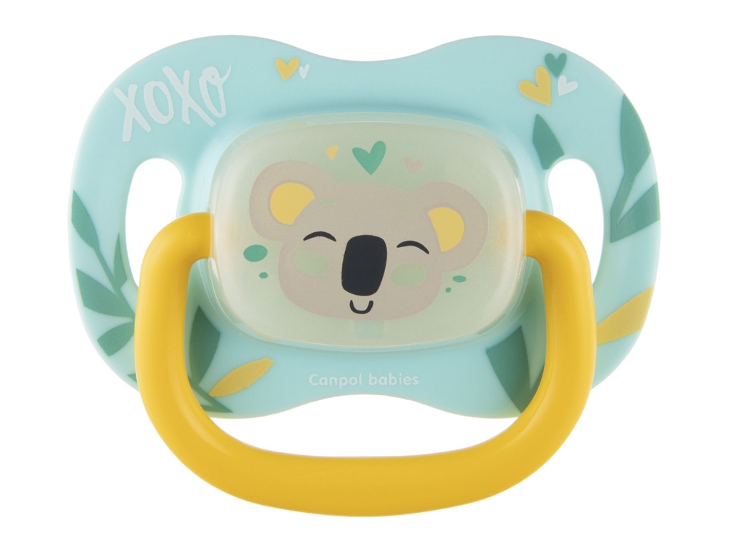 Пустышка симметричная Exotic Koala, 6-18 мес, 34/921_koal, Canpol Babies