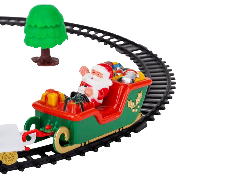 Різдвяний паровоз з музикою Merry Christmas 90 см, 9126-003