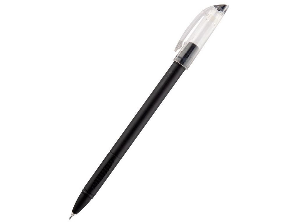 Ручка шариковая черная Axent Direkt AB1002-01-A