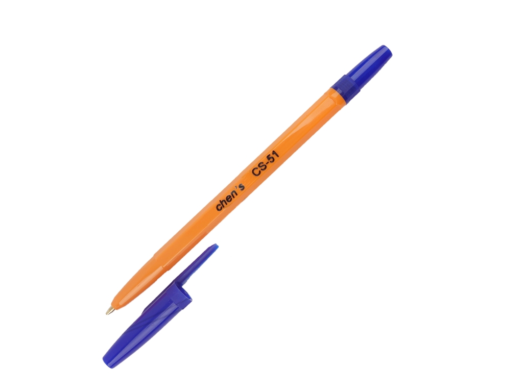 Ручка шариковая синяя. Chens CS-51