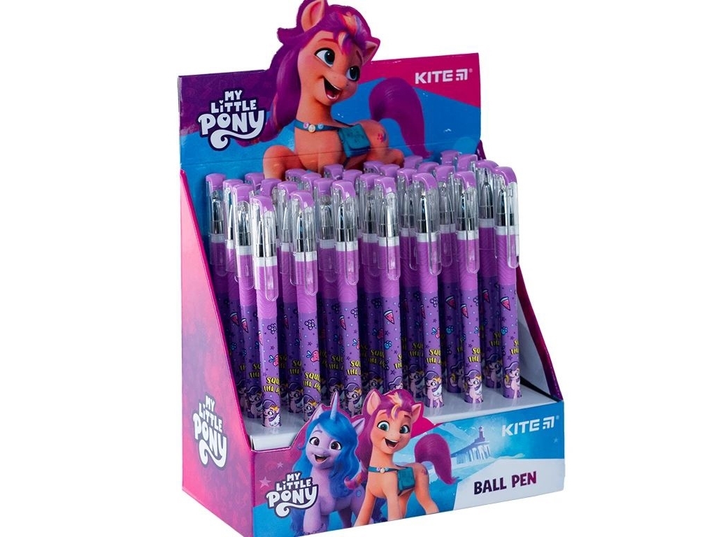 Ручка шариковая синяя My Little Pony, Kite
