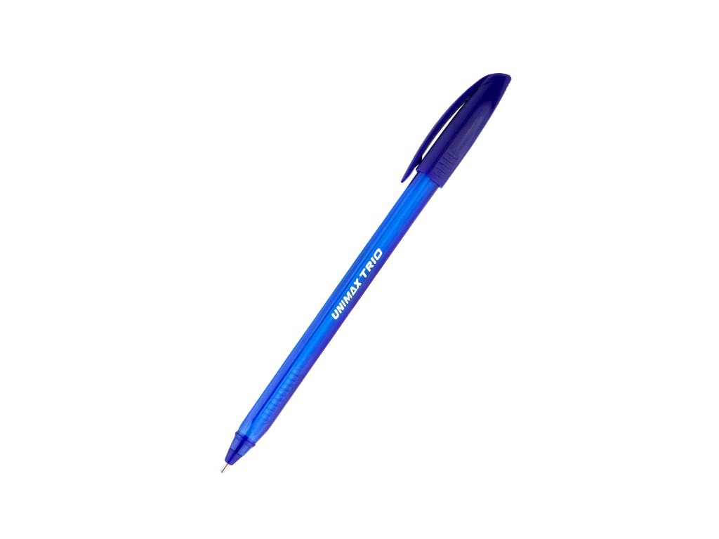 Ручка шариковая Trio синяя. Unimax UX-104-02
