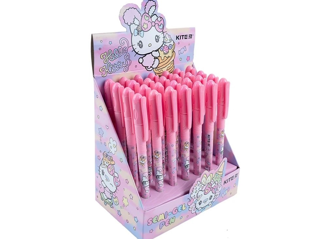 Ручка масляна синя Hello Kitty, Kite