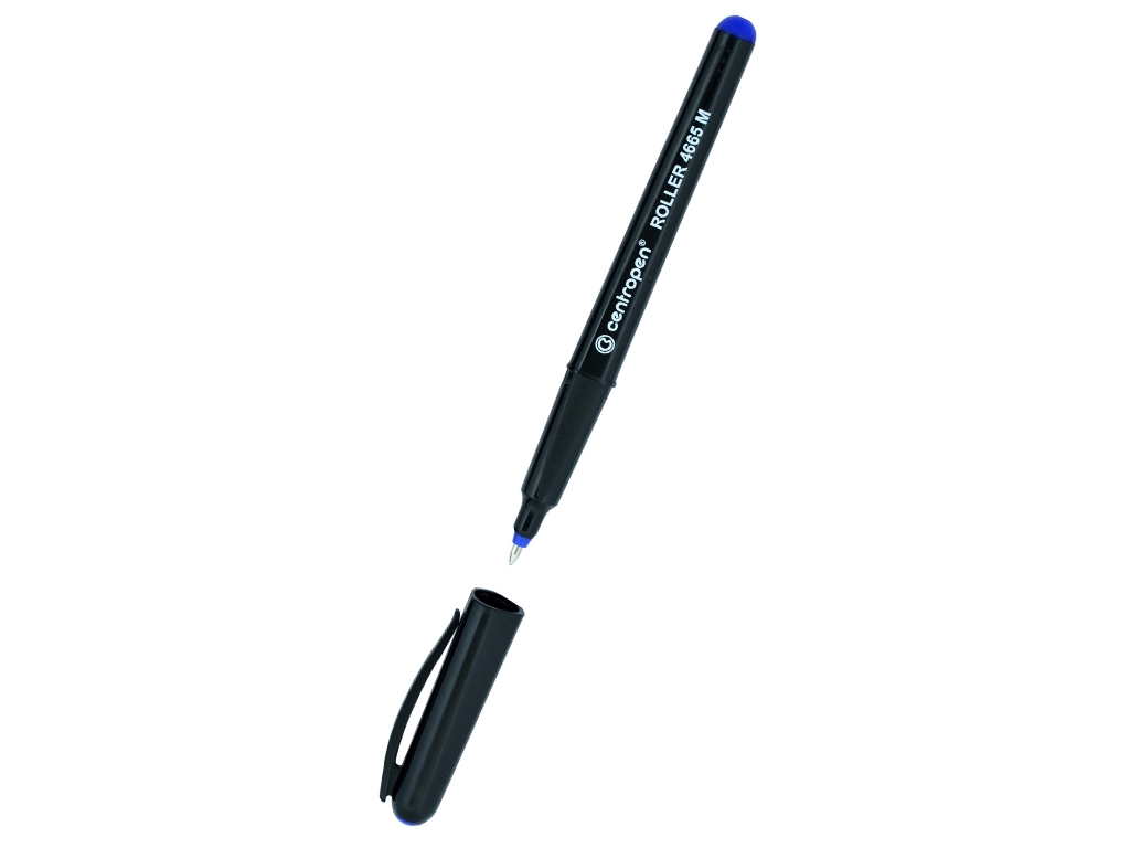 Ручка Ролер M Centropen ergoline 4665/03, синя, 0.6 мм