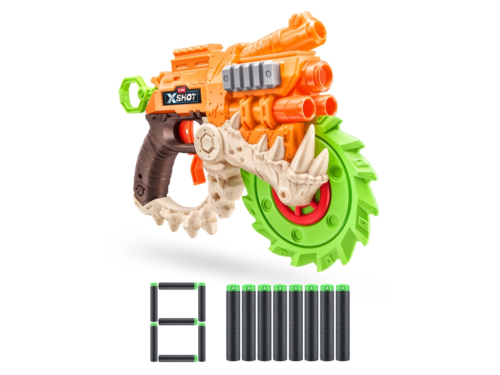 Швидкострільний бластер Insanity Horrorfire Reaper-x. 8 патронів. Zuru 36730