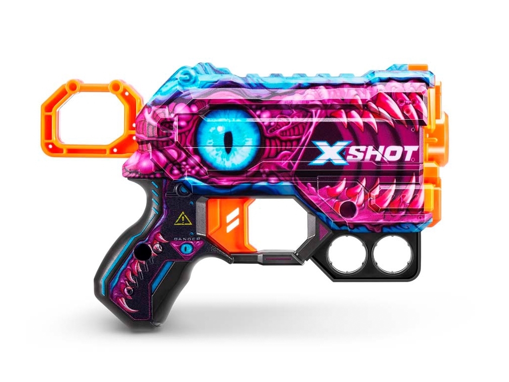 Быстрострельный игрушечный бластер X-SHOT Skins Menace Enigma 8 патронов. Zuru 36515L