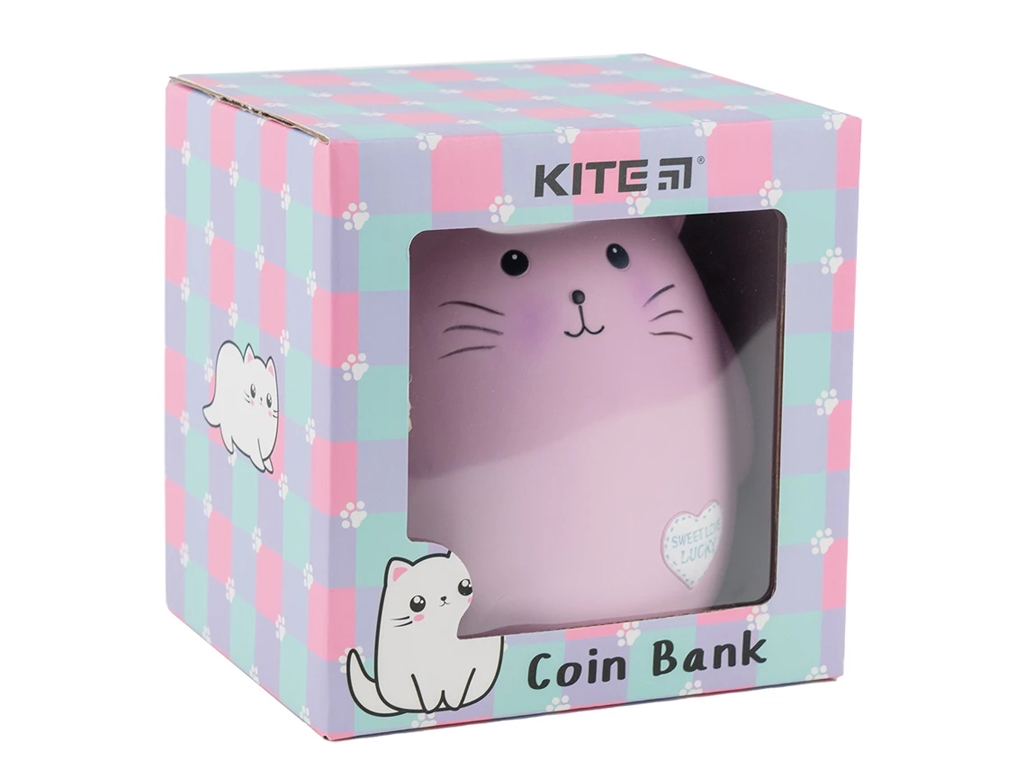 Копилка pink cat, Kite