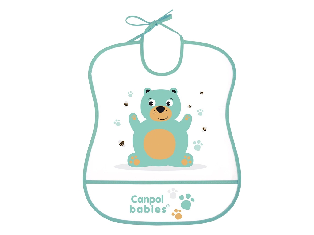 Слинявчик пластмасовий м’який, 2/919, Canpol Babies