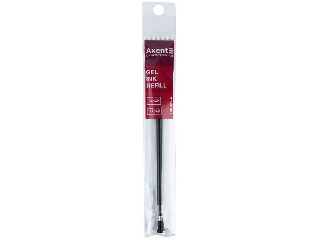 Стержень гелевый черный. Axent AGR1024-01-A