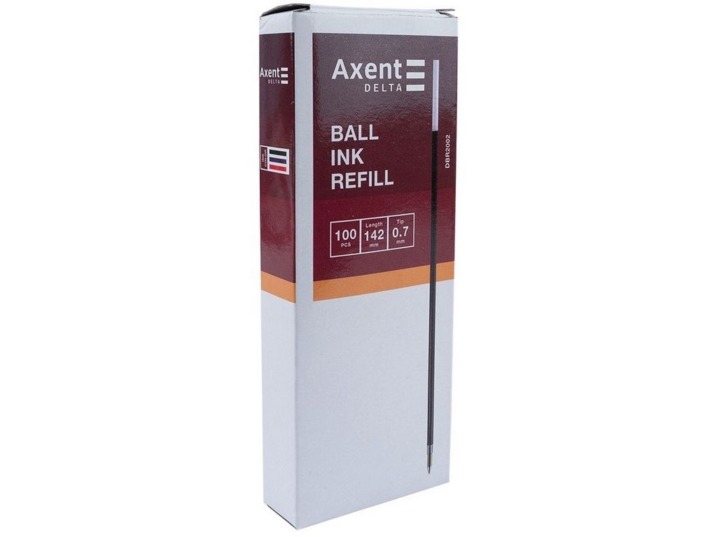 Стержень шариковый черный. Axent Delta DBR2002-01