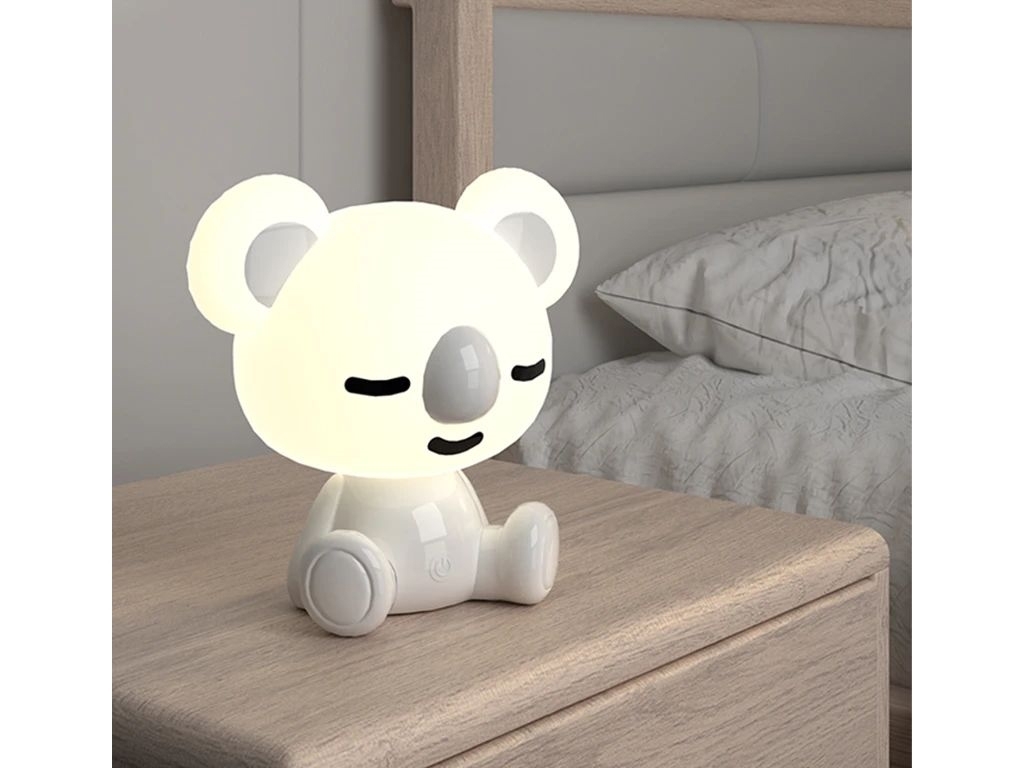 Светильник-ночник LED с аккумулятором Koala белый, Kite
