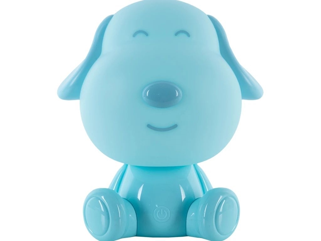 Светильник-ночник LED с аккумулятором Doggy синий, Kite