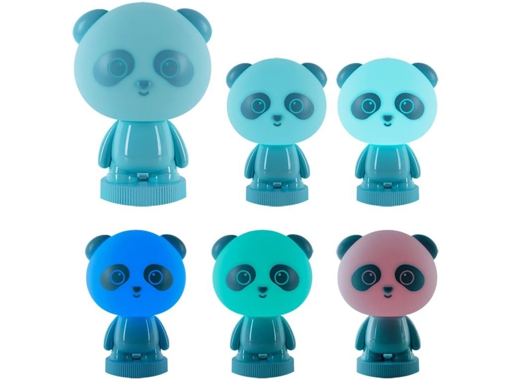 Светильник-ночник LED с аккумулятором Panda синий, Kite