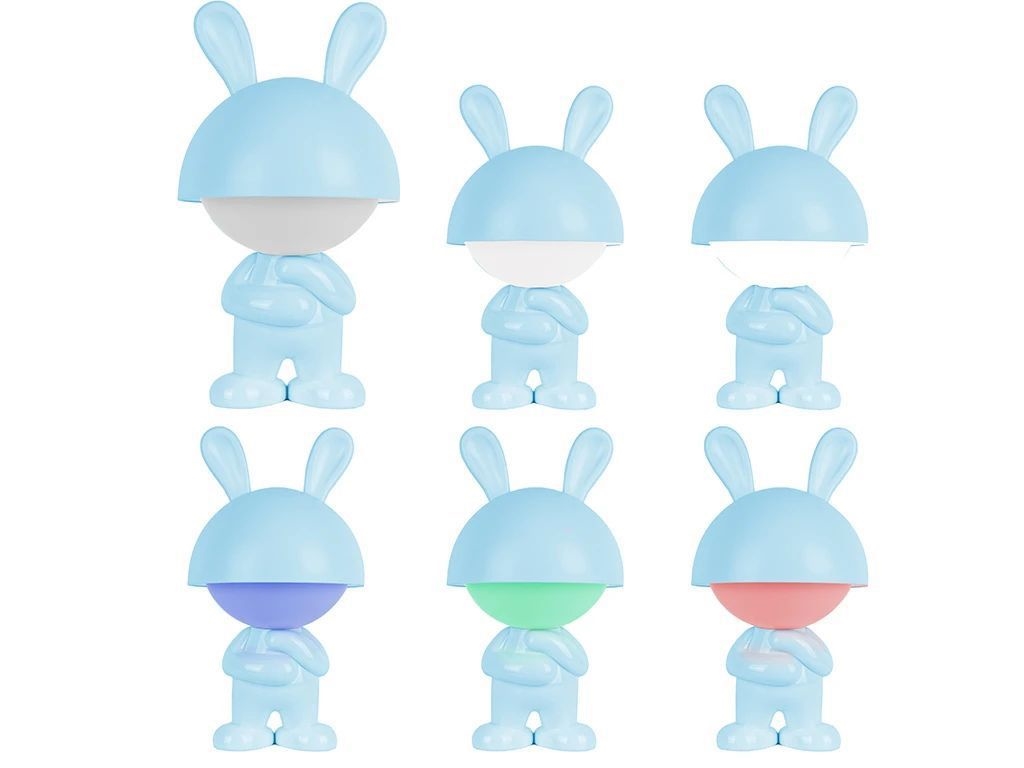 Светильник-ночник LED с аккумулятором Dreamy Bunny синий, Kite