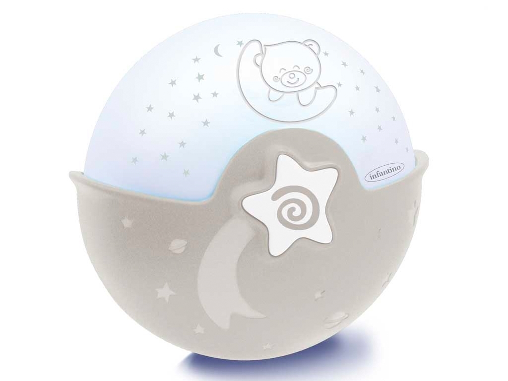 Светильник Спокойные сны. Infantino серый. Infantino 004909I