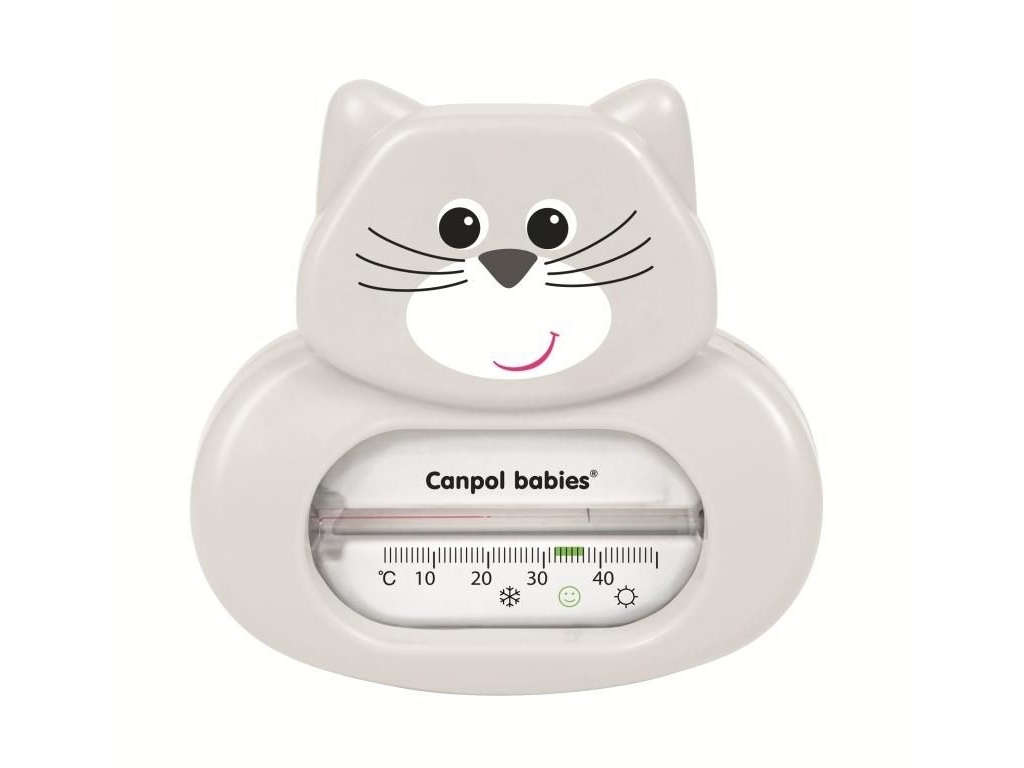 Термометр для купания собачка/котик. Canpol Babies 56/142, 2 вида, (цена за 1шт)