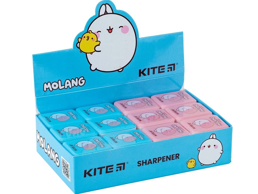 Точилка з контейнером прямокутна Molang, Kite