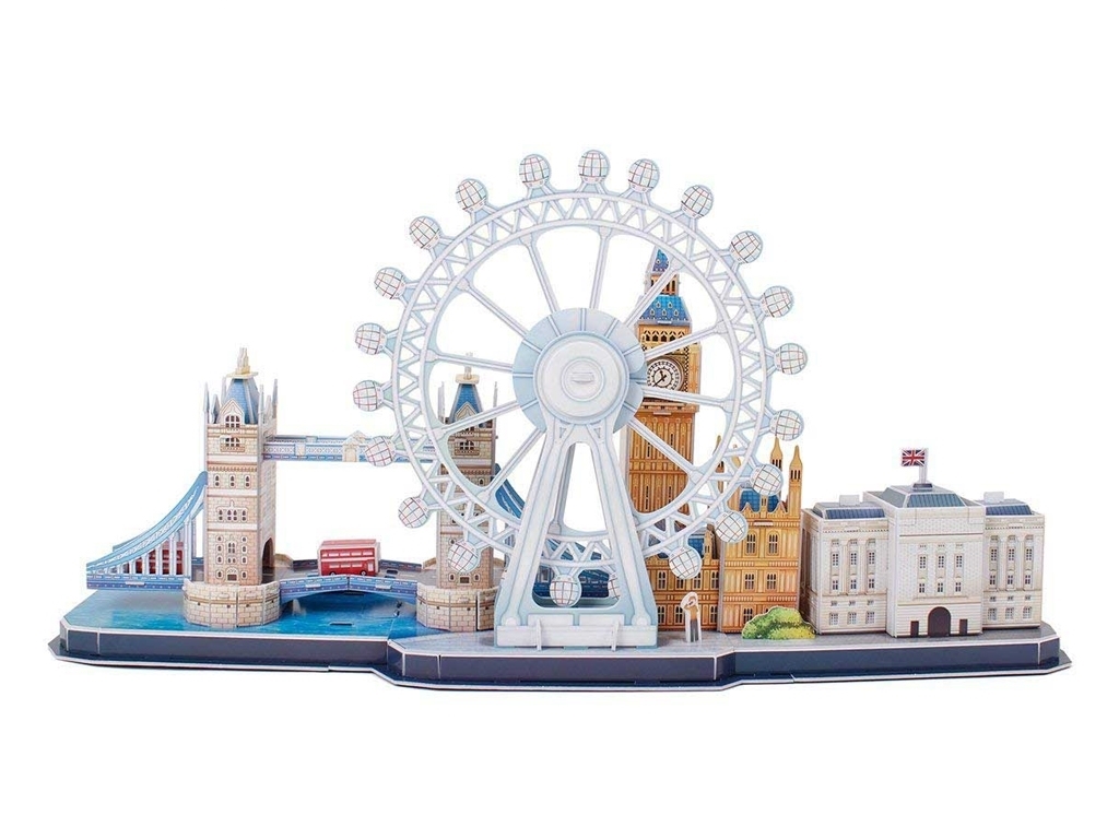 Трехмерная головоломка-конструктор CITY LINE LONDON. Cubic Fun MC253h