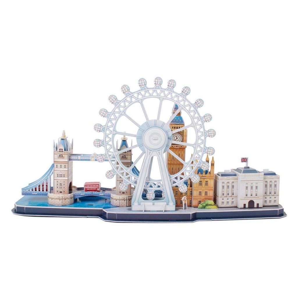 Трехмерная головоломка-конструктор CITY LINE LONDON. Cubic Fun MC253h