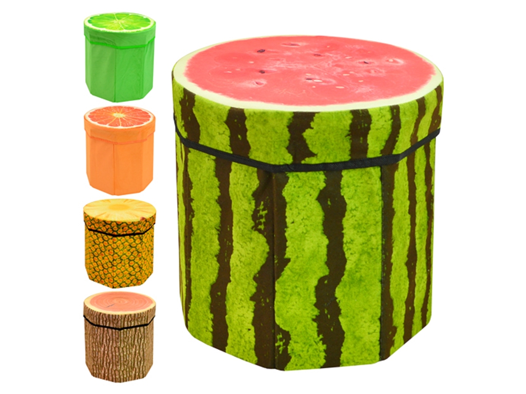 Тумба-пуф розкладний 33430-S, 30х30х30 см, Fruits