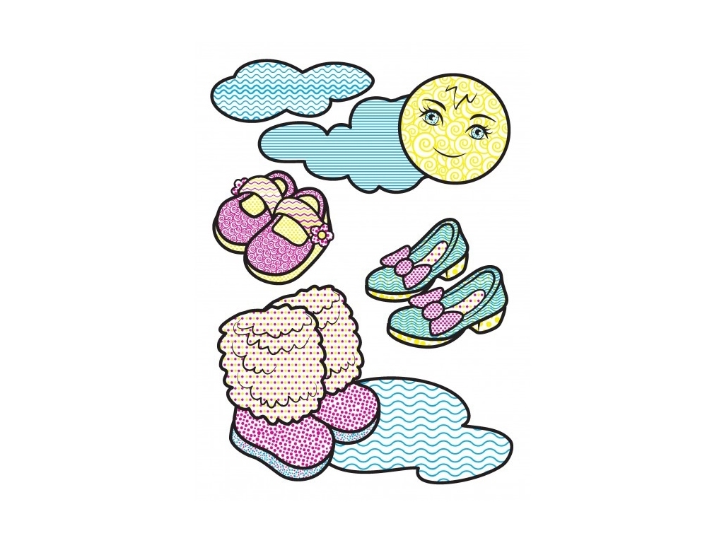 Большая водная раскраска для девочек, Пегас