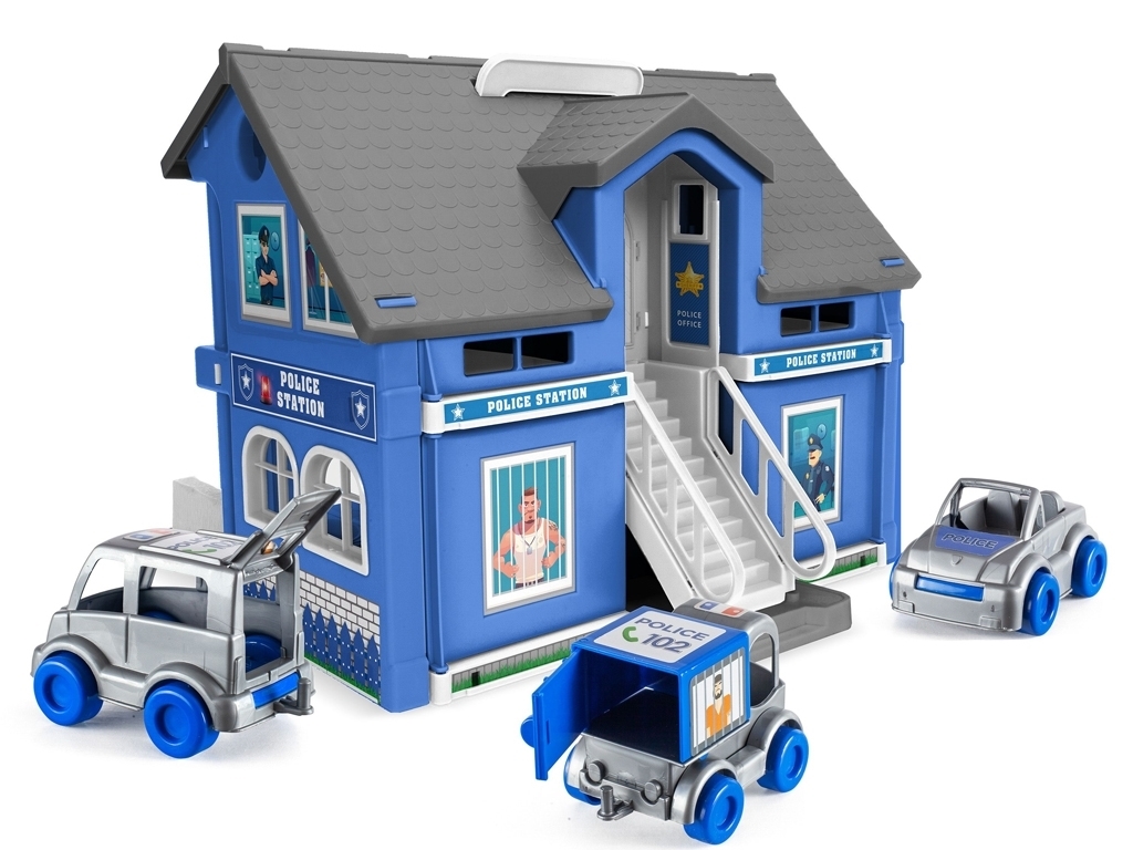 Ігровий гараж поліцейська станція Play House Wader 25420