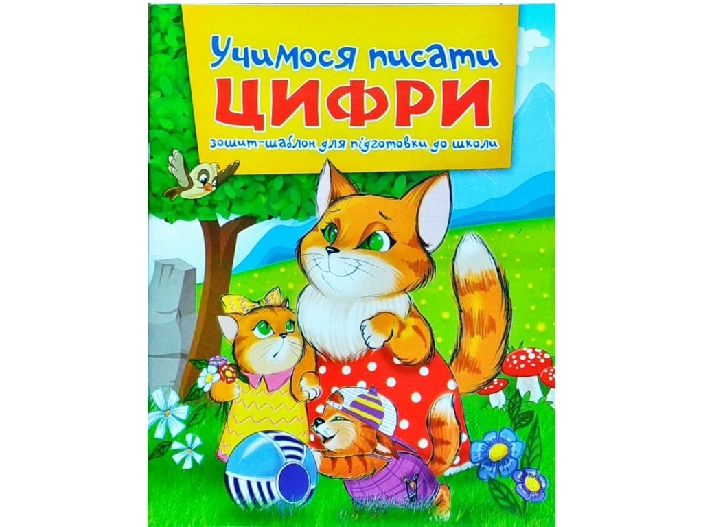 Тетрадь-шаблон для подготовки к школе, Учимся писать цифры, Чтение