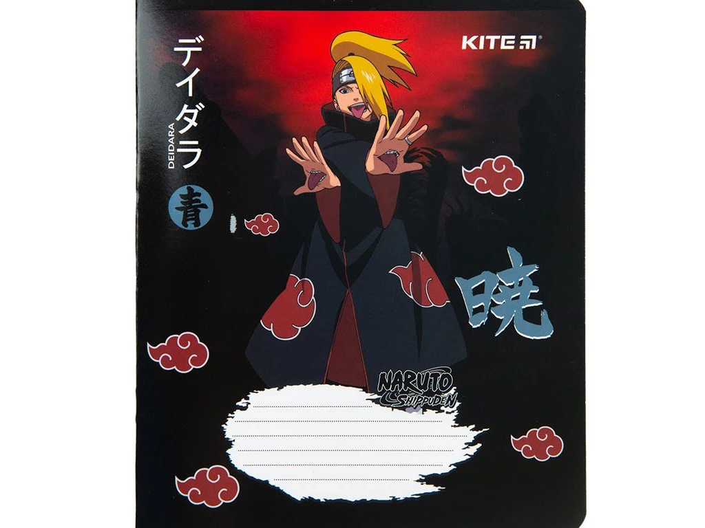 Тетрадь в клетку Naruto Shippuden, 18 листов (цена за 1шт)