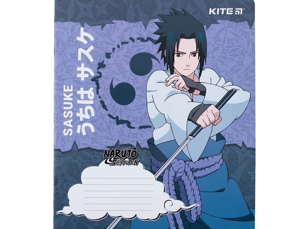 Тетрадь в линию 12 листов, Naruto Shippuden (цена за 1шт)